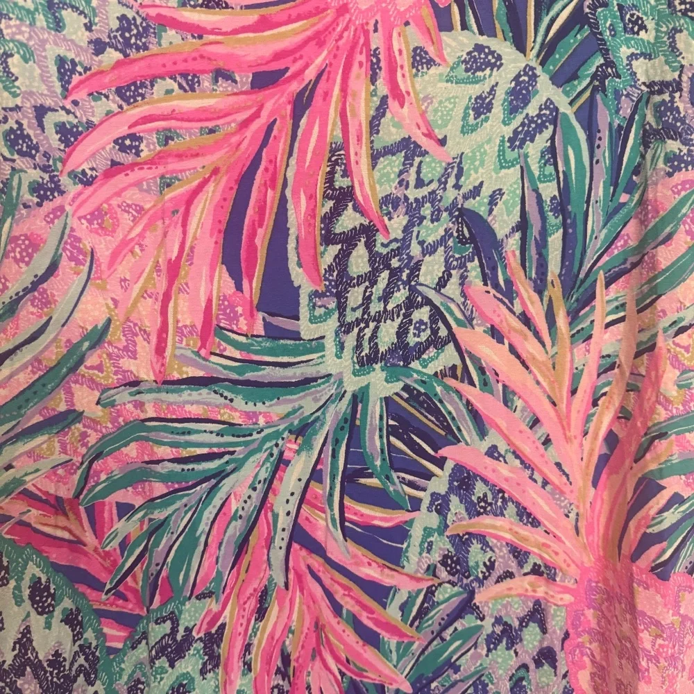 Lilly Pulitzer Pineapple Print Dress – Size Small - Picture 7 of 7